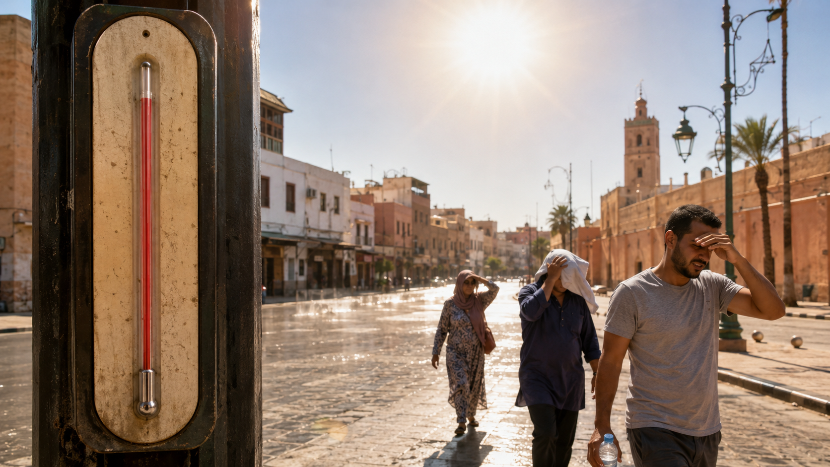 Vague de chaleur au Maroc : jusqu’à 47°C dans plusieurs provinces